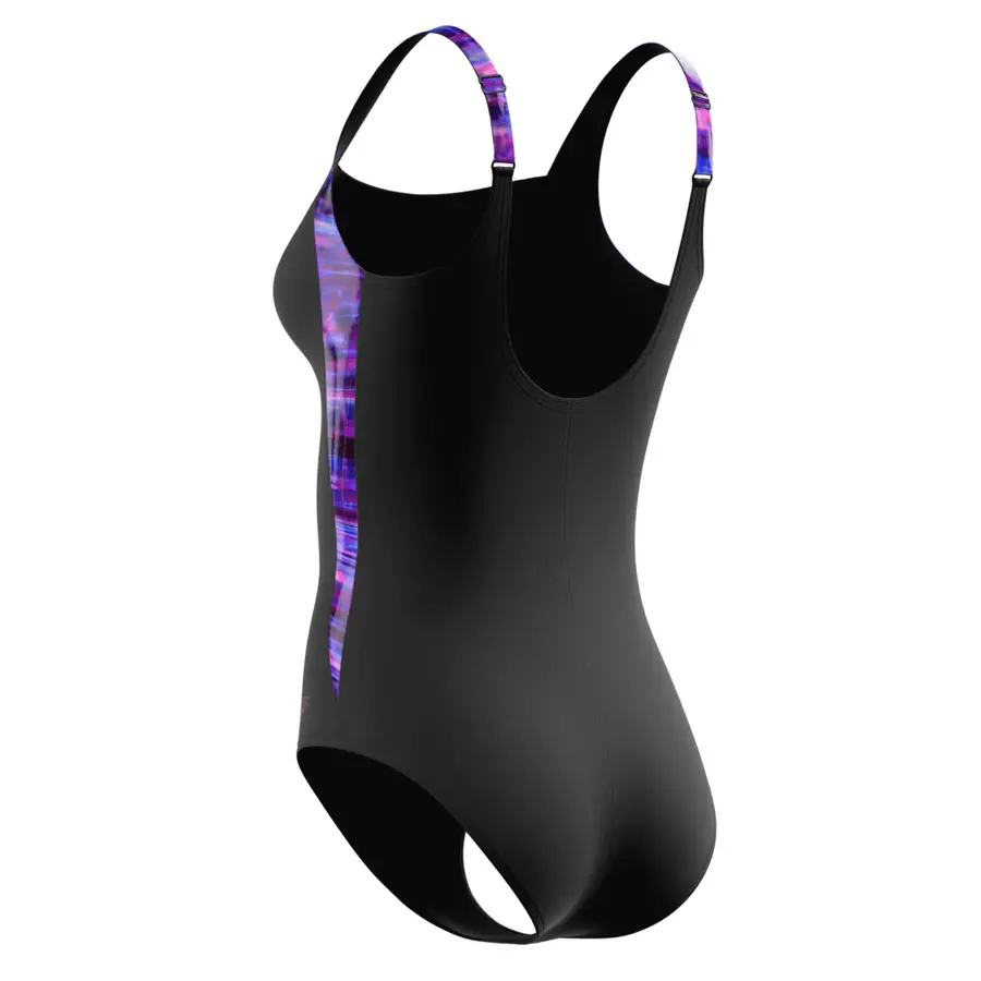 Speedo Print Luna Lustre Shaping 36 Speedo | Svart | Shape Comprex 