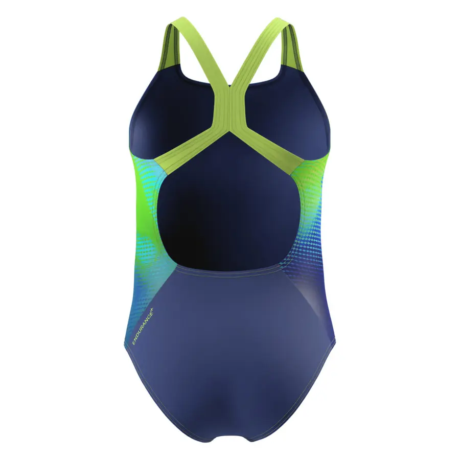 Speedo Print Powerback jr 116 Speedo | Blå/Grønn | Endurance+ 