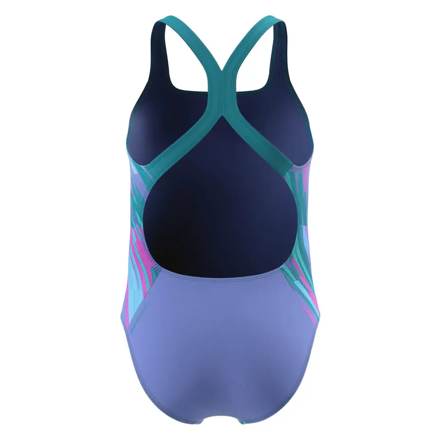 Speedo Print Powerback jr 116 Speedo | Lavendel/Blå | Endurance+ 