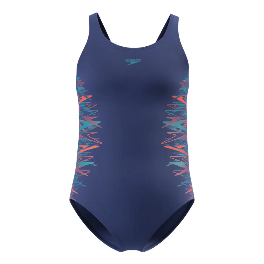 Speedo Placement Muscleback jr 116 Speedo | Blå | EnduraFlex 