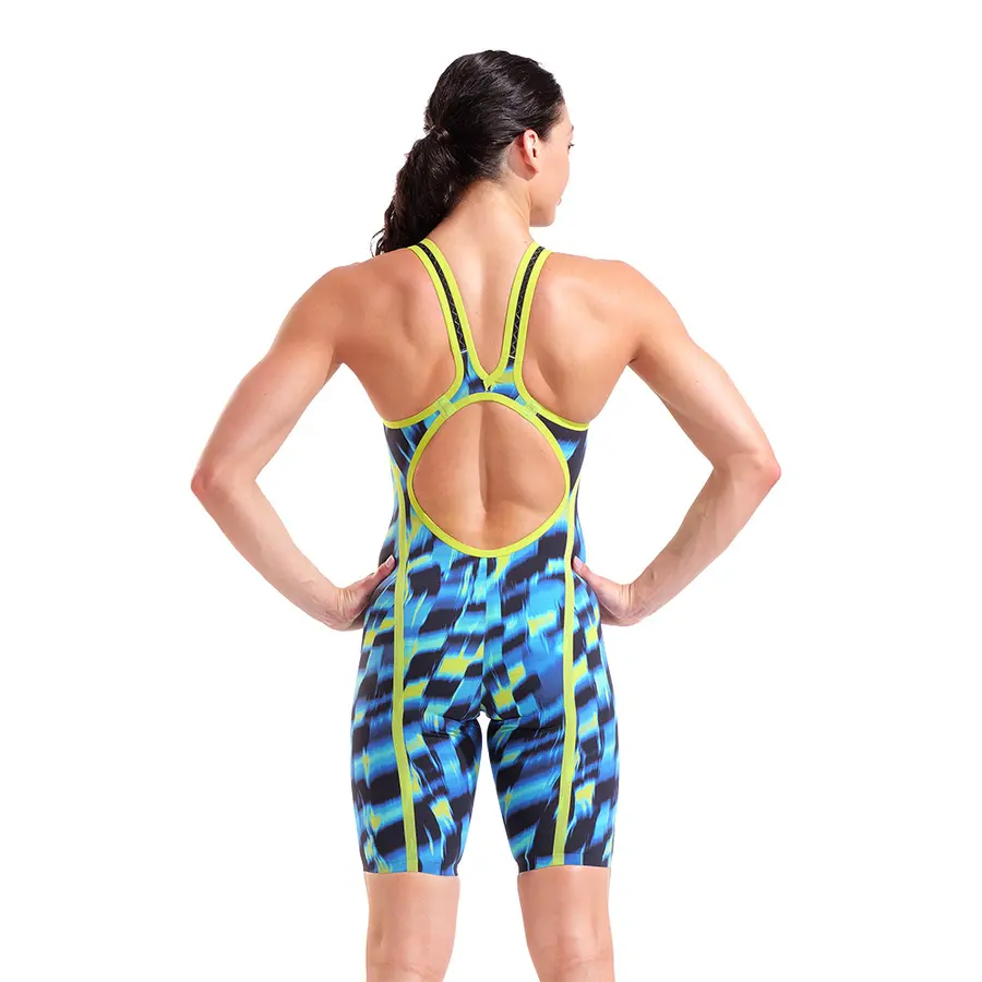 LTD Powerskin Carbon Air3 Open Back 26 Arena | Aqua Gleam | Konkurransedrakt 