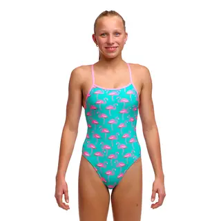 Go Flamingo Badedrakt jr Funkita | Single Strap One Piece