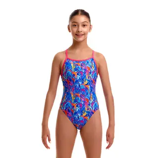 Dragons Den Badedrakt jr Funkita | Single Strap One Piece