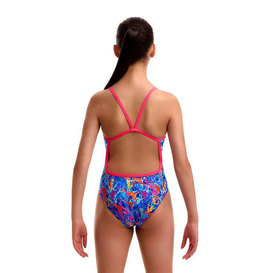 Dragons Den Badedrakt jr 140 Funkita | Single Strap One Piece 