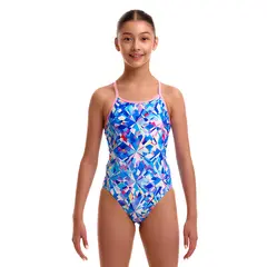 Crystal Mess Badedrakt jr 152 Funkita | Diamond Back One Piece
