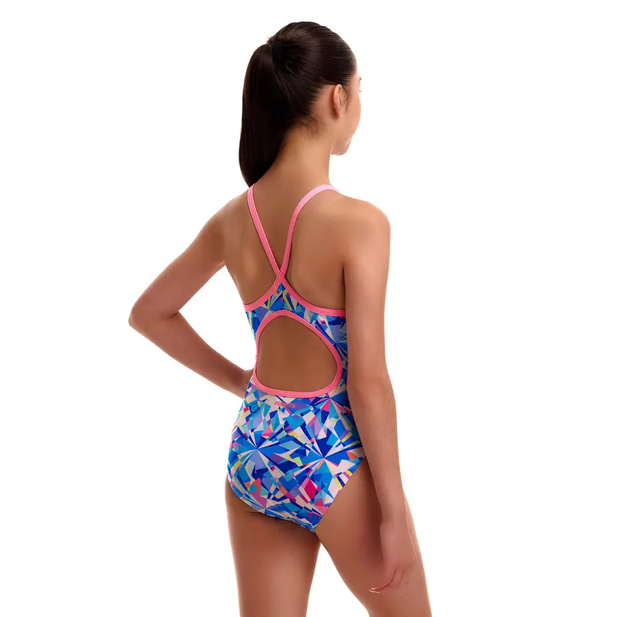 Crystal Mess Badedrakt jr 152 Funkita | Diamond Back One Piece 