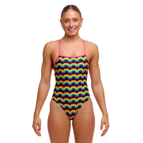 Rainbowie Badedrakt Funkita | Strapped in One Piece