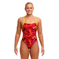 Saucy Sonar Badedrakt Funkita | Strapped in One Piece