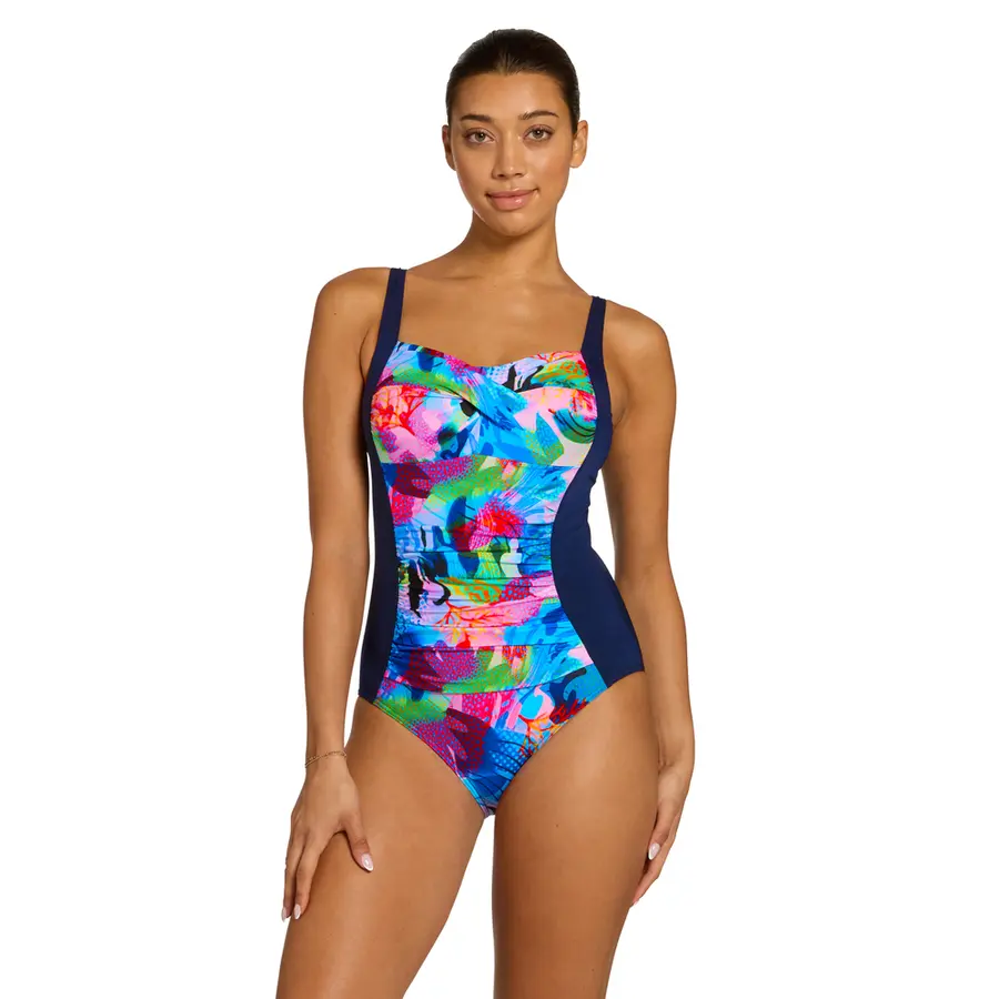 Zoggs Atlantis Ruched Front EU34 Zoggs | Flerfarget | Ecolast+ 