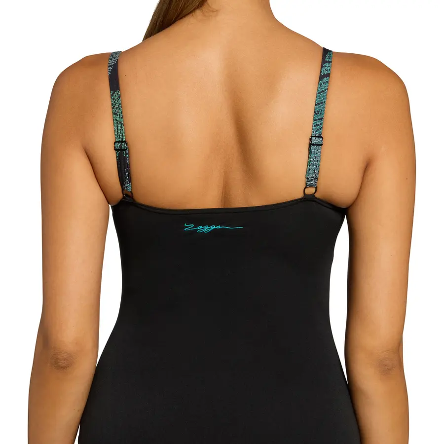 Zoggs Evergreen Mystery Classicback EU34 Zoggs | Svart/Flerfarget | Ecolast+ 