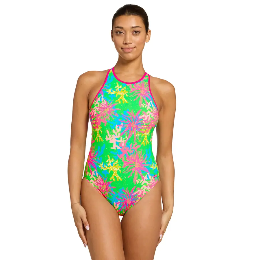 Zoggs Undersea Magic Green Crossback 34 Zoggs | Open Water | Ecofeel 