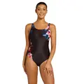 Yuma Adjustable Scoopback Badedrakt Zoggs | Svart/Flerfarget | Ecolast