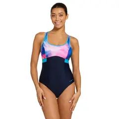 Zoggs Flashdrive Dakota Crossback EU34 Zoggs | Bl&#229;/Flerfarget | Ecolast