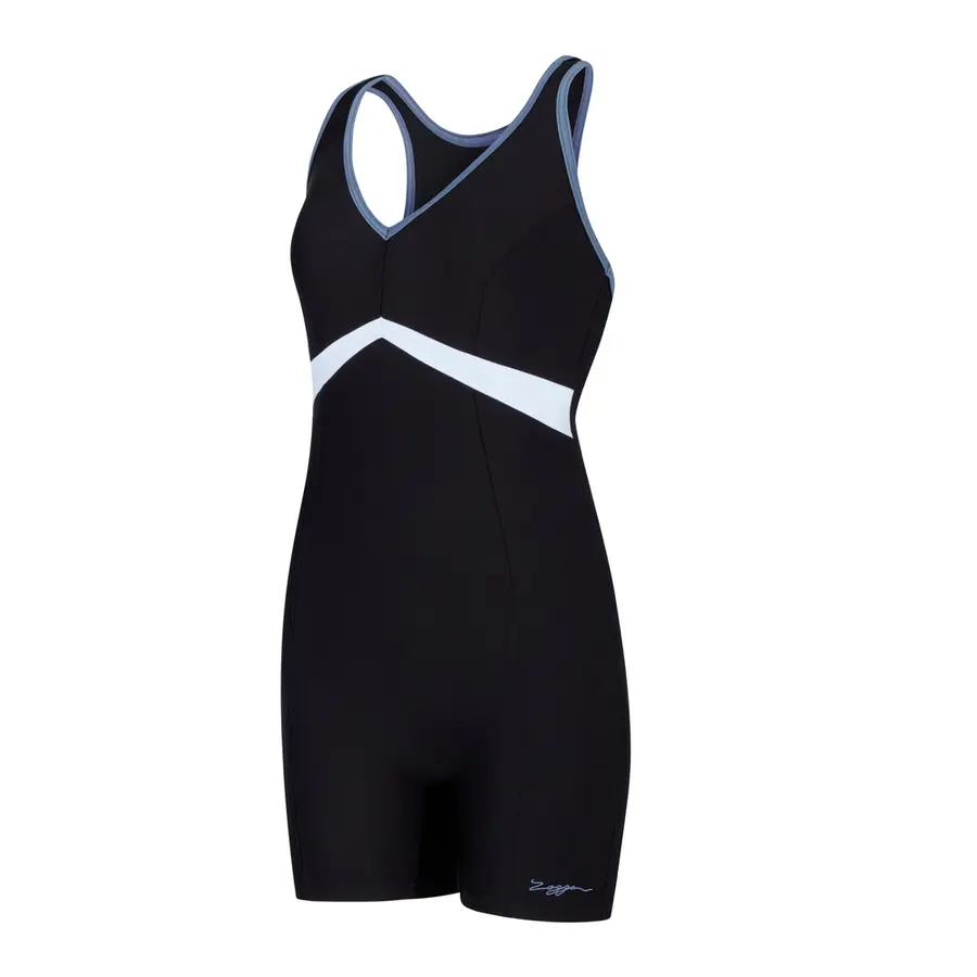 Stormy Nelson Legsuit Badedrakt EU36 Zoggs | Svart/Flerfarget | Ecolast 