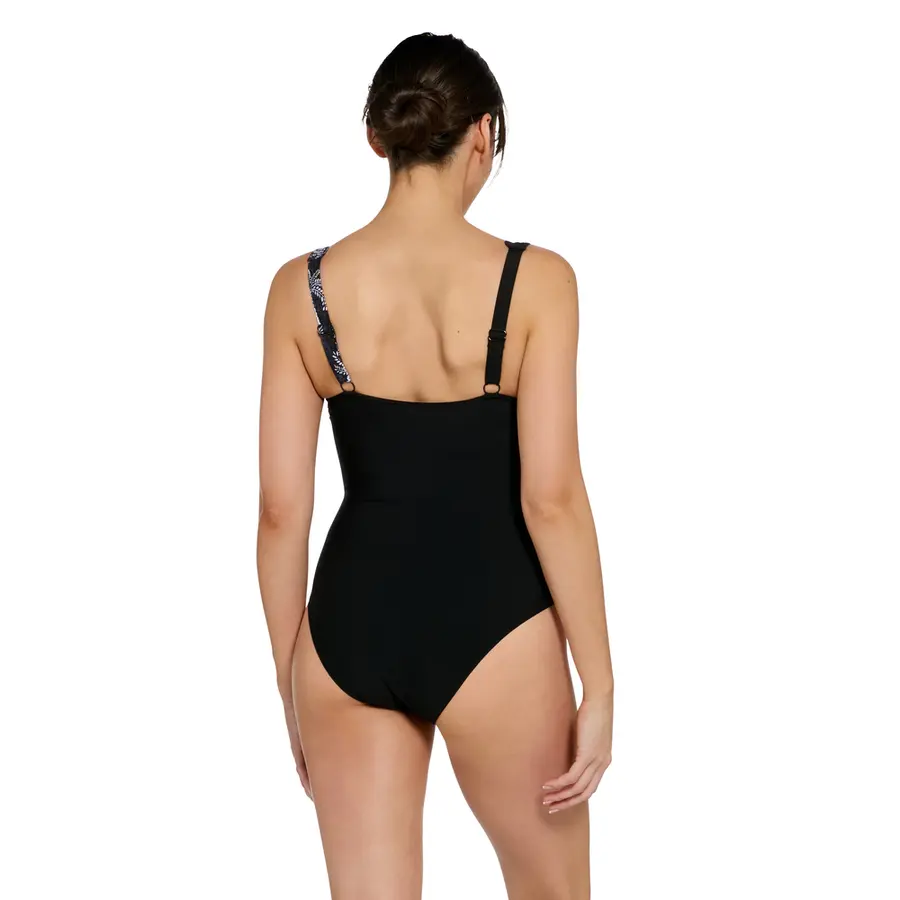 Zoggs Jumera Scallop Classicback EU34 Zoggs | Svart/Hvit | Ecolast+ 