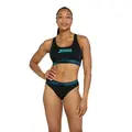 Extender Actionback Bikini EU36 Zoggs | Svart/Blå| Ecolast+