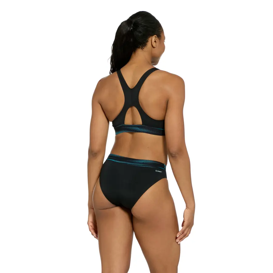 Extender Actionback Bikini EU42 Zoggs | Svart/Blå| Ecolast+ 