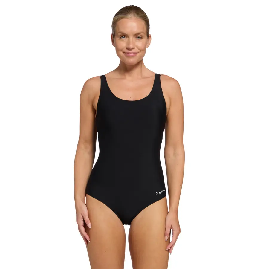 Zoggs Cottesloe Adjustable Scoopback 34 Zoggs | Svart | Ecolast+ 