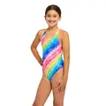 Rainbow Ripple Flyback Badedrakt jr Zoggs | Flerfarget | Ecolast