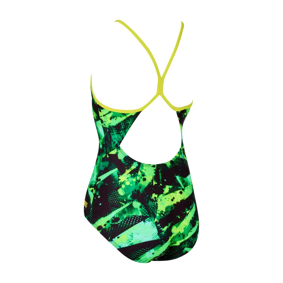 Zoggs Greengame Sprintback jr 116cm Zoggs | Grønn/Svart/Gul | Ecolast 