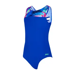 Zoggs Flair Infinity Back jr Zoggs | Bl&#229;/Flerfarget | Ecolast