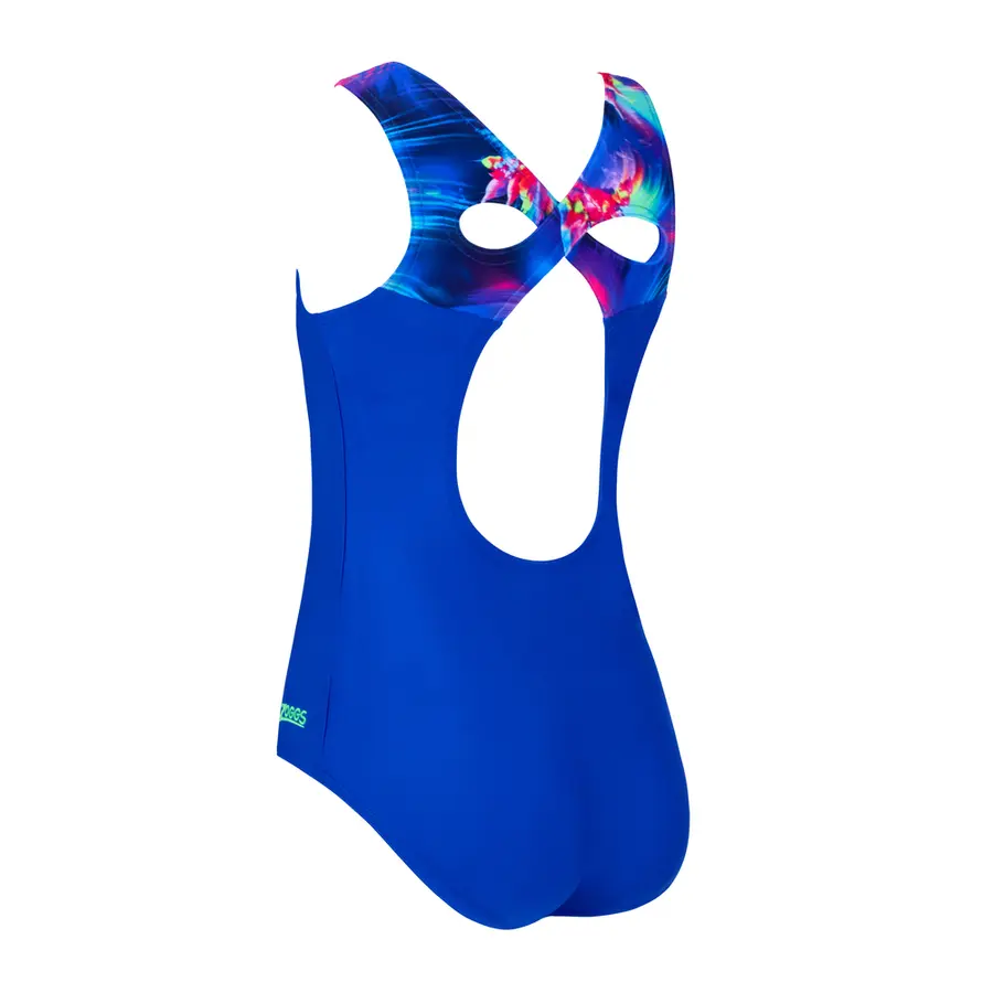 Zoggs Flair Infinity Back jr 116cm Zoggs | Blå/Flerfarget | Ecolast 