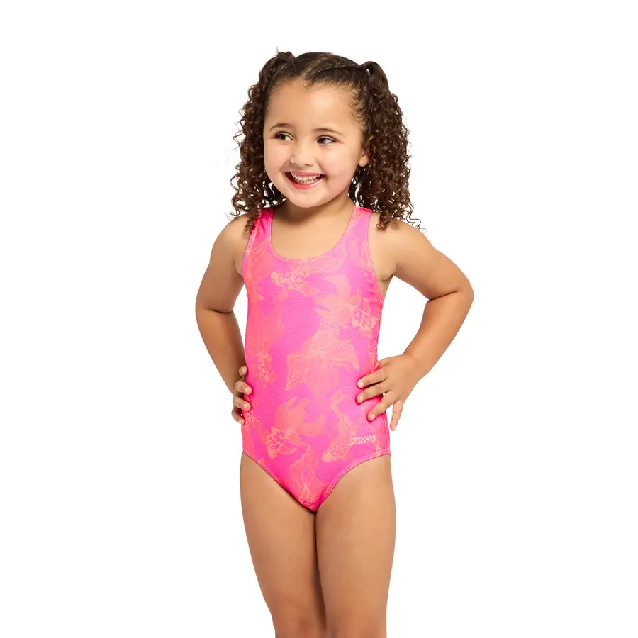 Zoggs Koi Actionback 80cm Zoggs | Rosa/Aprikos | Ecolast 