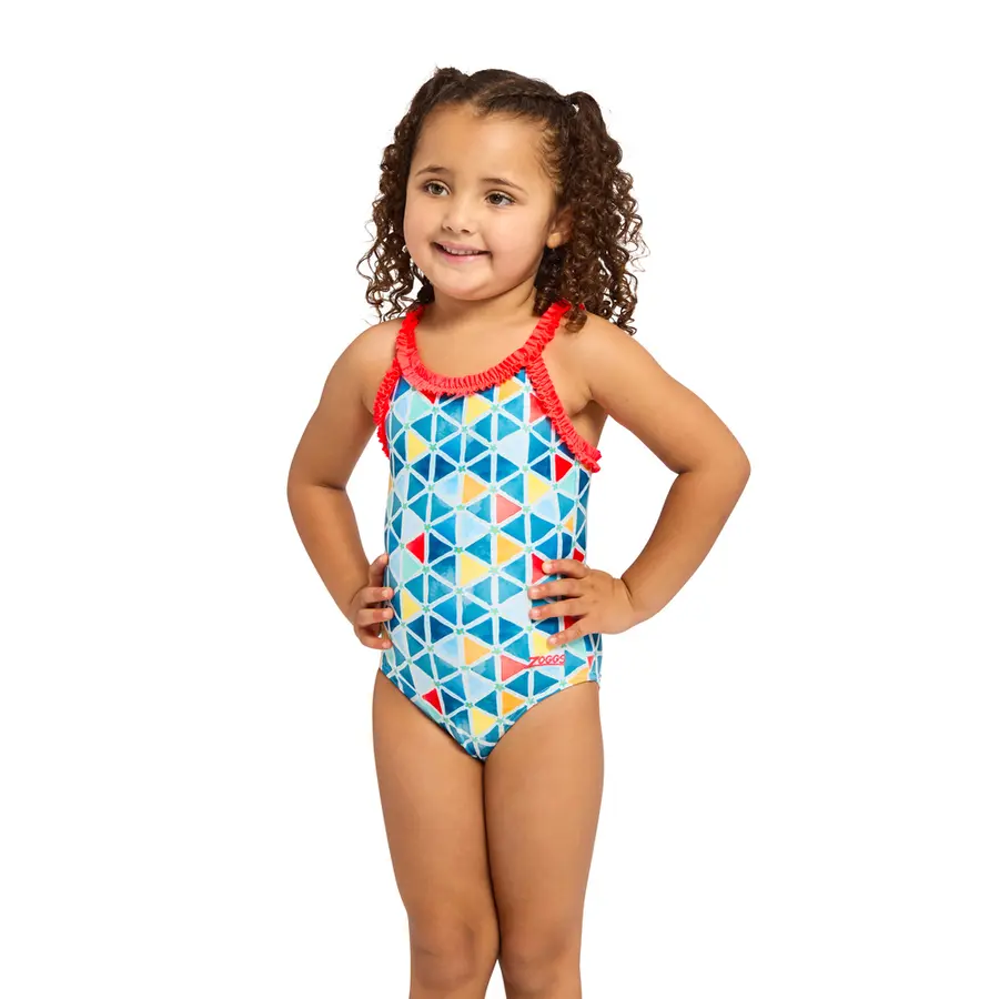 Zoggs Edelweiss Ruffle Crossback 80cm Zoggs | Flerfarget | Ecolast 