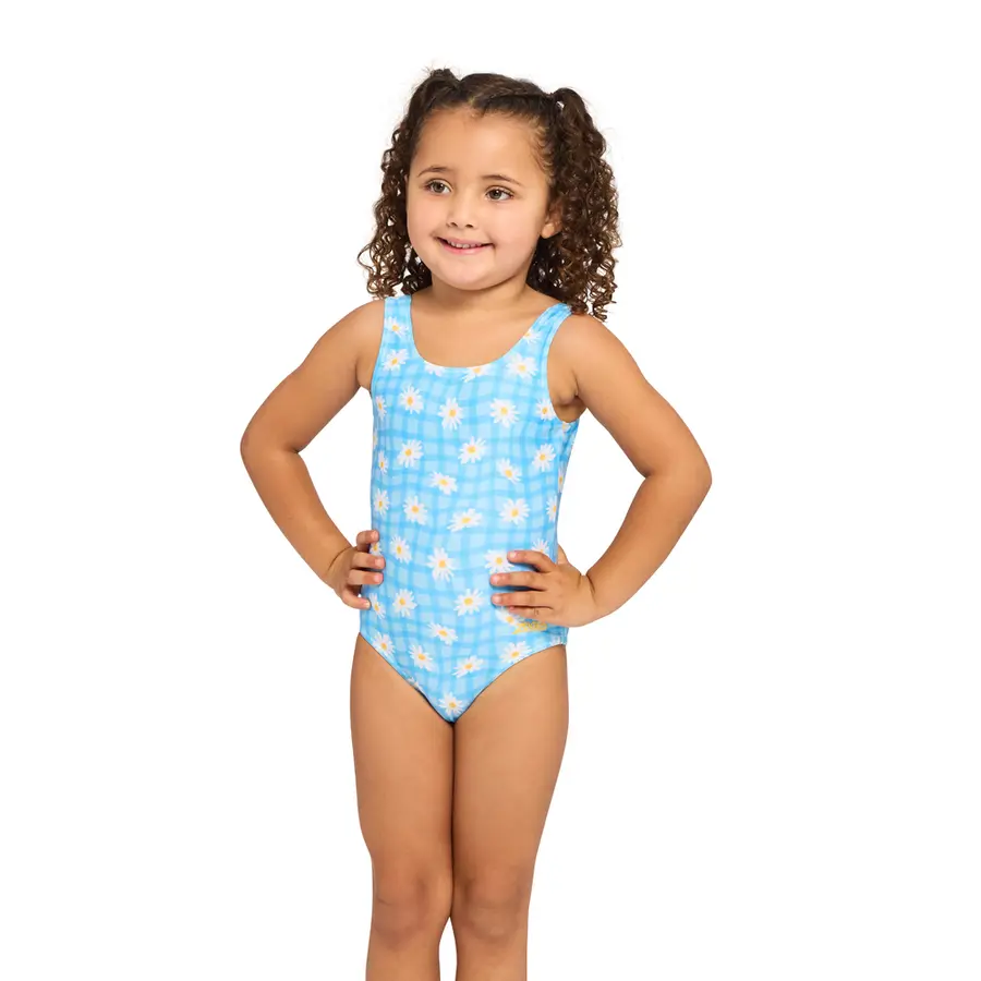 Zoggs Daisy Check Scoopback 80cm Zoggs | Blå/Hvit/Gul | Ecolast 