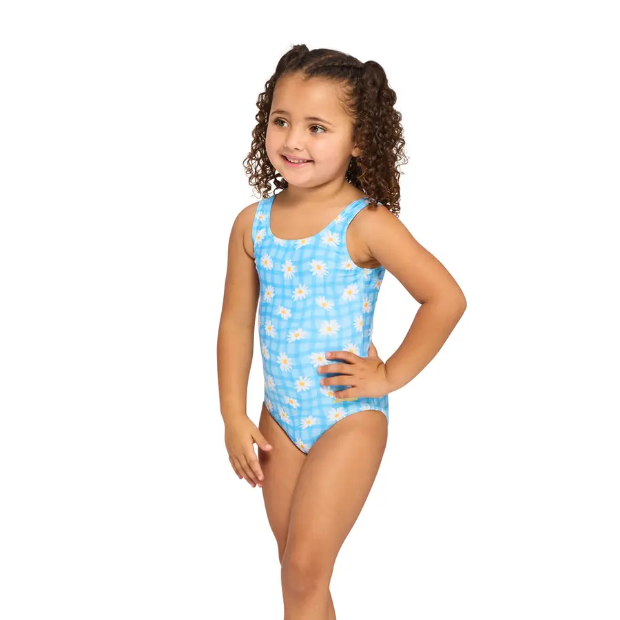 Zoggs Daisy Check Scoopback 80cm Zoggs | Blå/Hvit/Gul | Ecolast 