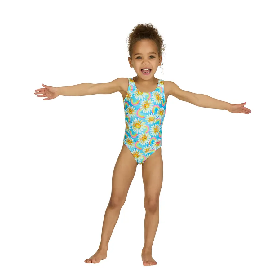 Daisy Scoopback Badedrakt 98cm Zoggs | Flerfarget | Ecolast 