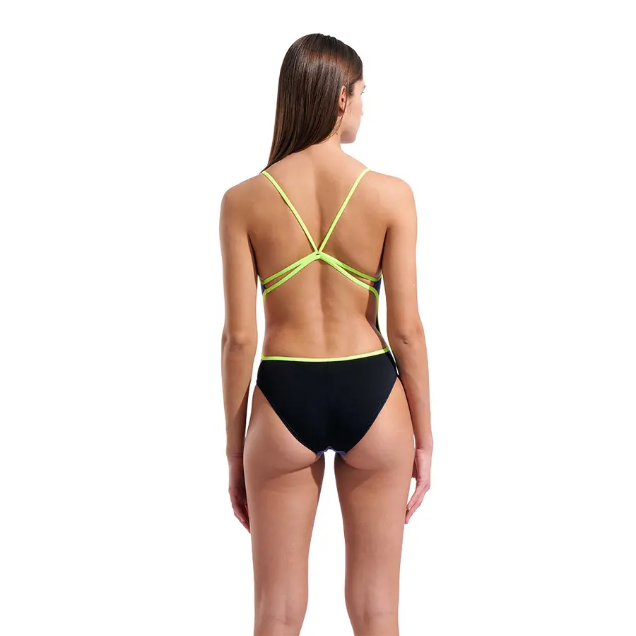 Solid Lace Back Badedrakt 36 Arena | Lilla | MaxLife ECO 