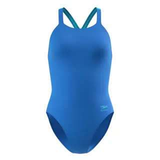 Speedo Solid Powerback Speedo | Blå | Endurance+
