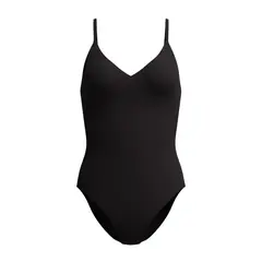 Speedo Solid V-Neck 30 Speedo | Antrasitt | Soft Swim Jersey
