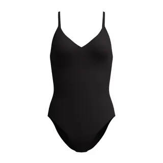 Speedo Solid V-Neck Speedo | Antrasitt | Soft Swim Jersey