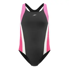 Speedo Spliced Infinity jr 104 Speedo | Svart/Rosa | EnduraSoft