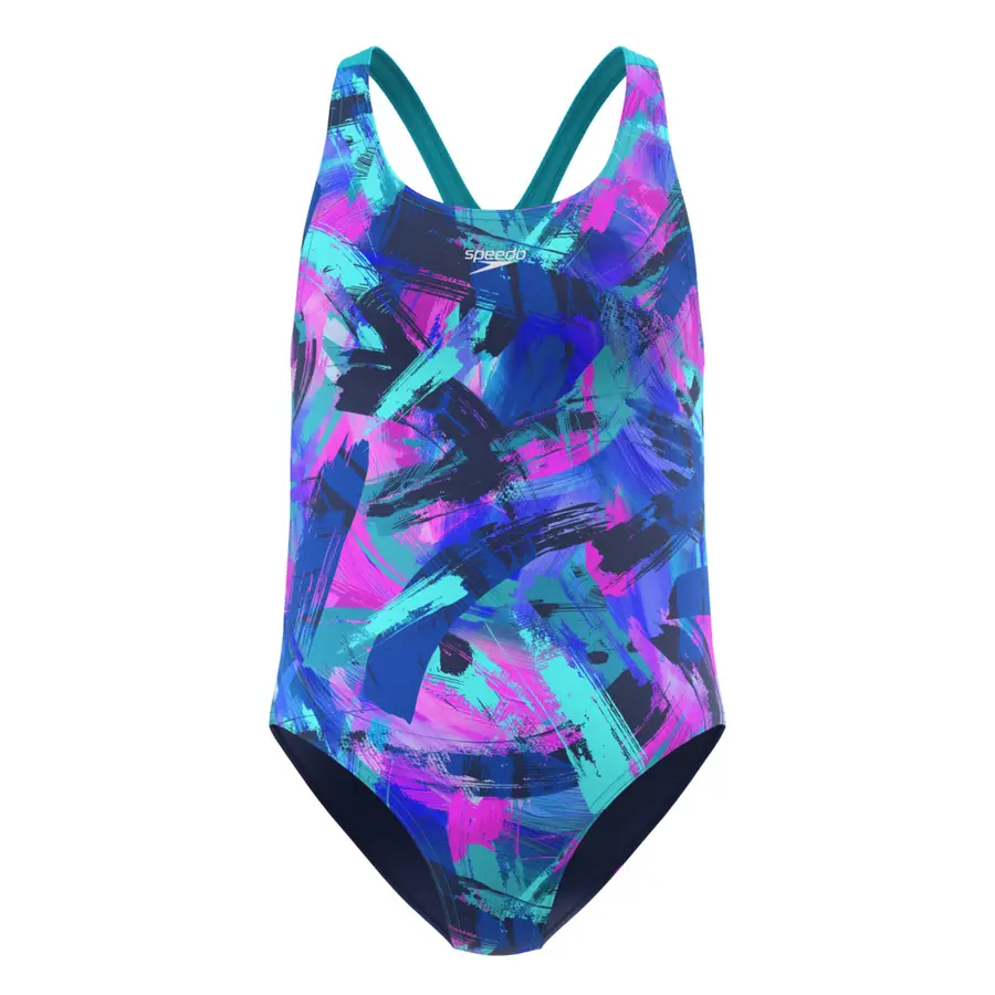 Speedo Printed Splashback jr 104 Speedo | Blå | Endurance+ 