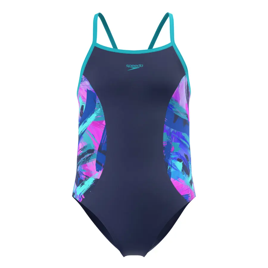 Speedo Print Spliced Thinstrap jr 104 Speedo | Marine | Endurance+ 