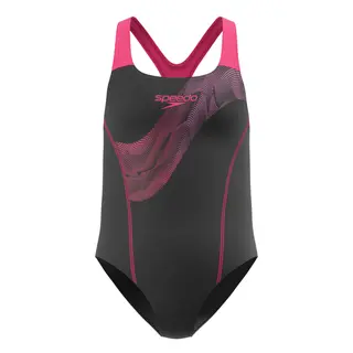 Speedo Medley Logo jr Speedo | Svart/Rosa | EnduraSoft