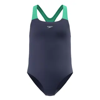 Speedo Solid Medalist jr Speedo | Marine/Grønn | EnduraSoft