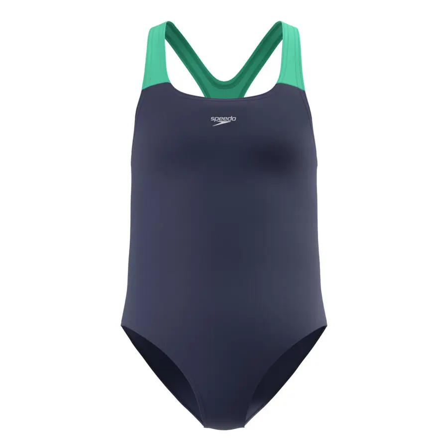 Speedo Solid Medalist jr 140 Speedo | Marine/Grønn | EnduraSoft 