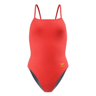 Speedo Solid Web Back Speedo | Rød | Endurance+