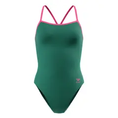 Speedo Solid V-Back 2.0 34 Speedo | Grønn | Endurance+