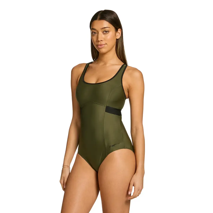 Zoggs Ember Sunset Dakota Crossback EU34 Zoggs | Grønn | Ecolast 