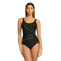 Zoggs Sun Spritz Adj Scoopback EU36 Zoggs | Svart/Striper | Ecolast+