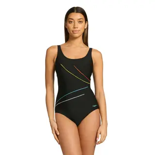 Zoggs Sun Spritz Adj Scoopback EU50 Zoggs | Svart/Striper | Ecolast+