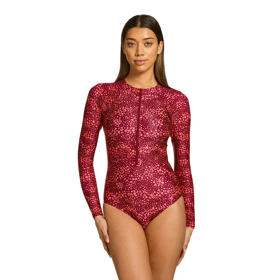 Zoggs Sea Skin Coral Paddle Suit EU34 Zoggs | Rød | Ecolast 