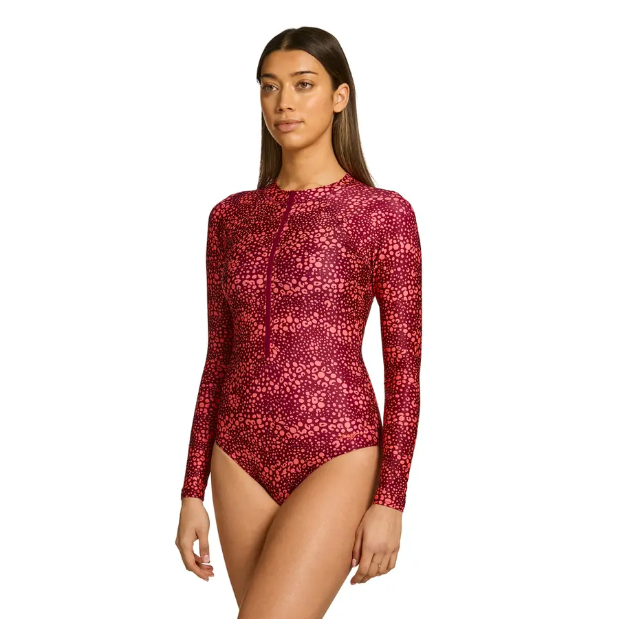 Zoggs Sea Skin Coral Paddle Suit EU34 Zoggs | Rød | Ecolast 
