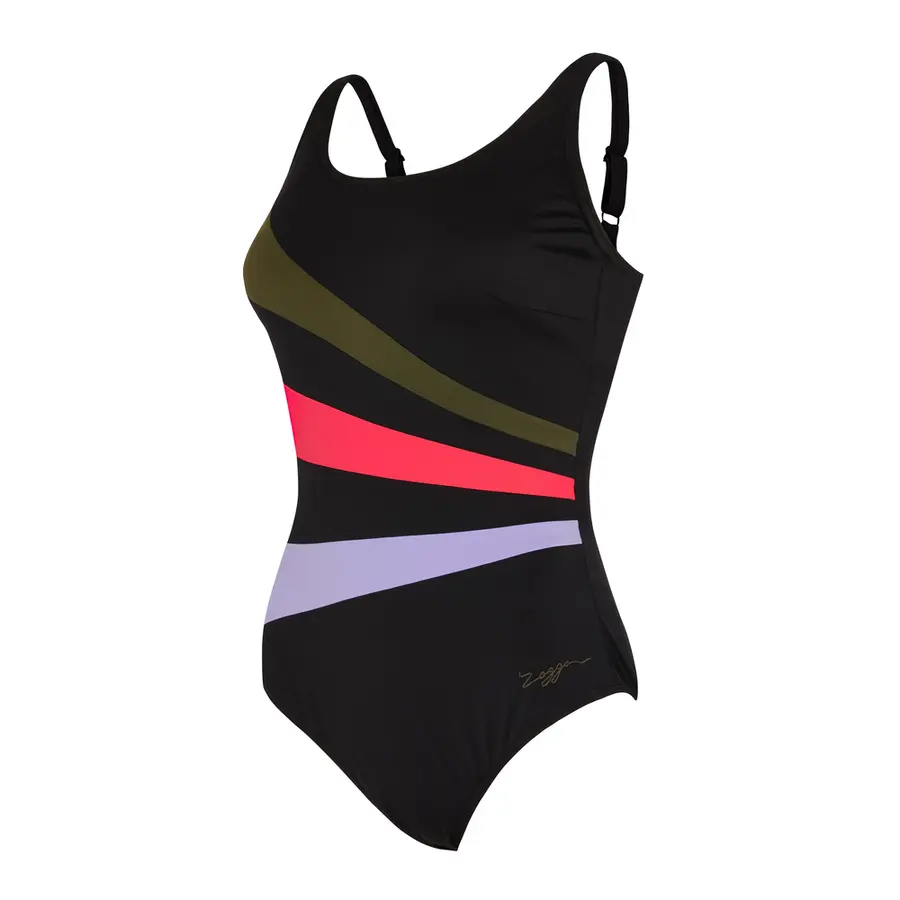 Zoggs Ember Sunset Adj Scoopback EU34 Zoggs | Svart/Flerfarget | Ecolast 