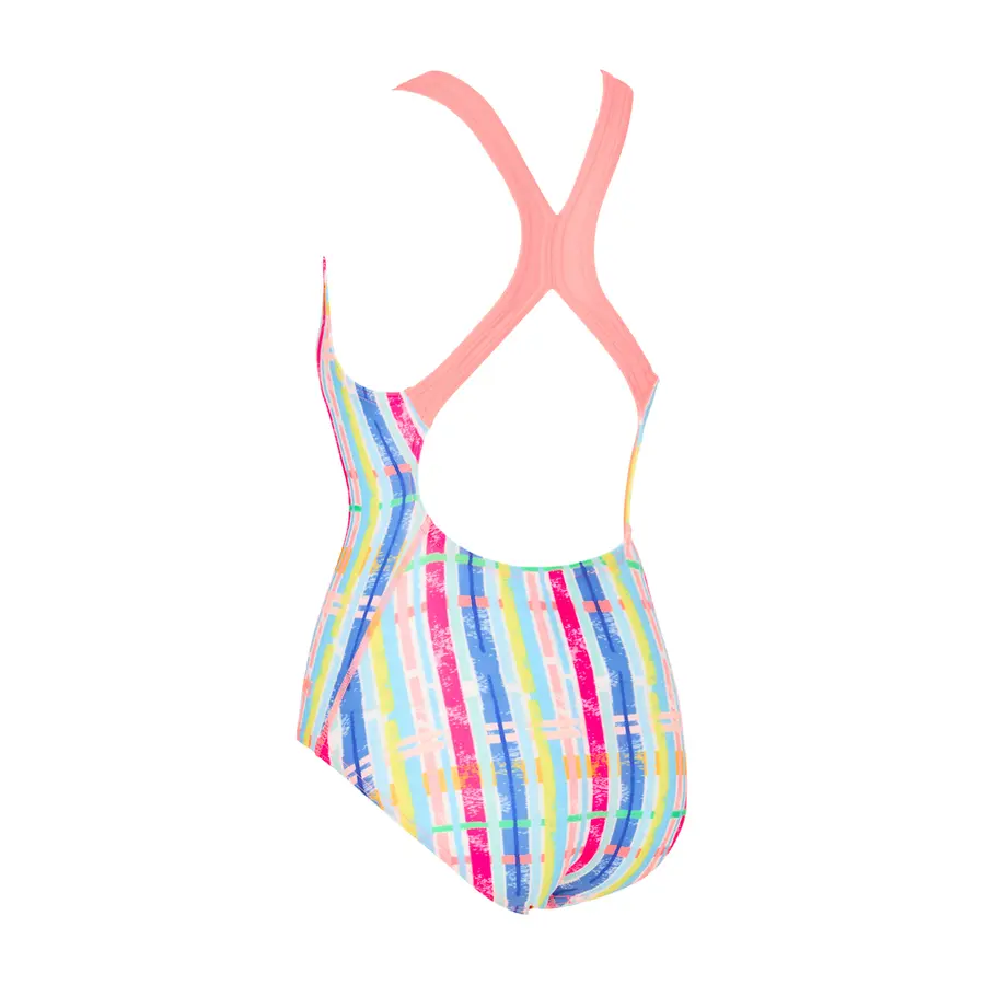 Zoggs Kaiya Stripe Flyback jr 116cm Zoggs | Flerfarget | Ecolast 